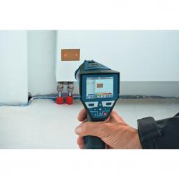 BOSCH GIS1000C เครื่องเลเซอร์ตรวจวัดอุณหภูมิพื้นผิว สแกนผนัง, วัตถุ #06010833K1