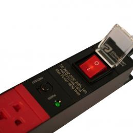 POWER CONNEX PCX-PXC5PHTNS-TS06 รางไฟ,ปลั๊กพ่วง ขนาด 6 ช่อง สายไฟยาว 3 เมตร
