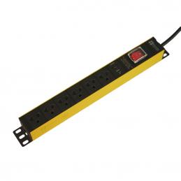 POWER CONNEX PCX-PXC5PHTTS-TS06 รางไฟ,ปลั๊กพ่วง ขนาด 6 ช่อง สายไฟยาว 3 เมตร