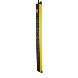POWER CONNEX PCX-C5PVTTS-TS12 รางไฟ,ปลั๊กพ่วง ขนาด 12 ช่อง สายไฟยาว 3 เมตร