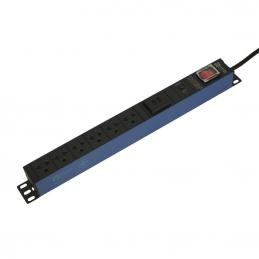 POWER CONNEX PCX-PHTNS-TS06UB02 รางไฟ,ปลั๊กพ่วง ขนาด 6 ช่อง สายไฟยาว 3 เมตร