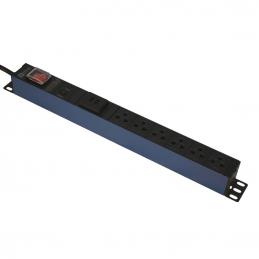 POWER CONNEX PCX-PHTNS-TS06UB02 รางไฟ,ปลั๊กพ่วง ขนาด 6 ช่อง สายไฟยาว 3 เมตร