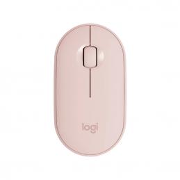 Logitech-M350-Pebble-เม้าส์ไร้สาย-Bluetooth®-Wireless-2-4GHz-สีชมพู