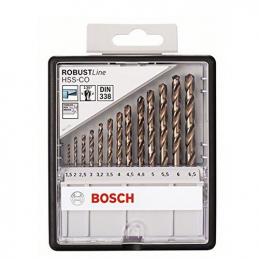 SKI - สกี จำหน่ายสินค้าหลากหลาย และคุณภาพดี | BOSCH ชุดดอกเจาะสแตนเลสและโลหะ 13 ชิ้น #2607019926 HSS-CO DIN 338