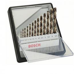 BOSCH ชุดดอกเจาะสแตนเลสและโลหะ 13 ชิ้น #2607019926 HSS-CO DIN 338