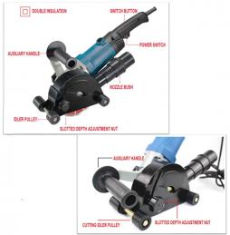Dongcheng(DCดีจริง) DZR02-150 เครื่องเซาะร่องคอนกรีต 150 มม. 6 นิ้ว 1400W