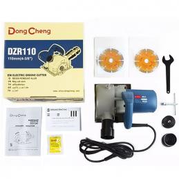SKI - สกี จำหน่ายสินค้าหลากหลาย และคุณภาพดี | Dongcheng(DCดีจริง) DZR110 เครื่องเซาะร่องคอนกรีต ใบคู่ 110 มม. 4 นิ้ว 1600W