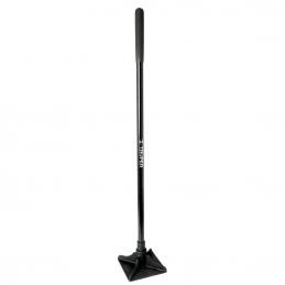 SKI - สกี จำหน่ายสินค้าหลากหลาย และคุณภาพดี | TRUPER 17472 KR-1L เหล็กตบดิน ขนาด 8นิ้วx8นิ้ว พร้อมขาเหล็ก 48นิ้ว ใช้บดหรือบดสิ่งสกปรก กรวด ยางมะตอย และวัสดุอื่นๆ