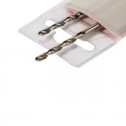 KENDO 10202505 ดอกสว่านเจาะเหล็กสีเงิน 2.5 × 57mm (2 ชิ้น/แพ็ค)