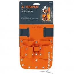 TRUPER 11515 ชุดใส่เครื่องมือ 7 กระเป๋า 8.1/4นิ้วx10นิ้ว หนา 1.9 mm (POR-HE7E) (กล่อง 4 ชิ้น)