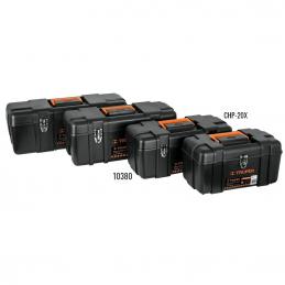 TRUPER 10380 กล่องเครื่องมือ มีถาด 7 ช่อง  10.1/2นิ้วx20นิ้วx10นิ้ว นิ้ว (CHP-20X) (กล่อง 2 ชิ้น)