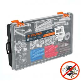 TRUPER 10035 ถาดใส่อุปกรณ์ช่าง 11 ช่อง ขนาด 15x23x3.8 cm. (ORG-11) (กล่อง 6 ชิ้น)