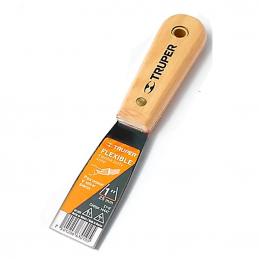 SKI - สกี จำหน่ายสินค้าหลากหลาย และคุณภาพดี | TRUPER 14447 เกียงเหล็กโป๊วสี 1 นิ้ว ด้ามไม้
