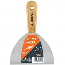 TRUPER 14452 เกรียงเหล็กโปั๊วสี 6 นิ้ว ด้ามไม้ (ET-6F) (กล่อง 6 ชิ้น)