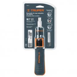 ***TRUPER 14145 ไขควงด้ามฟรี พร้อม ดอกไขควง 11 หัว (DES-11X) (กล่อง 3 ชิ้น)***