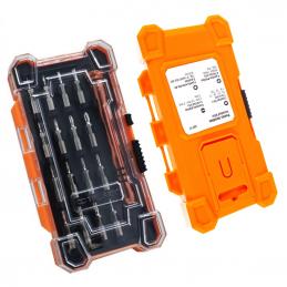 TRUPER 14159 ไขควงสำหรับงานละเอียด พร้อมดอกไขควง 17 หัว (JOY-17) (กล่อง 4 ชิ้น)