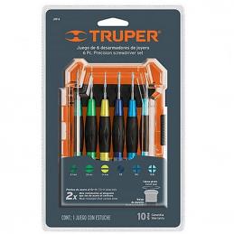 *TRUPER 14202 ไขควงซ่อมนาฬิกา 6 ตัวชุด (JOY-6) (กล่อง 4 ชุด)*