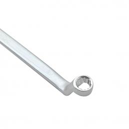 KENDO 15826 ประแจแหวนคอสูง (ชุบโครเมียม) 27x30mm