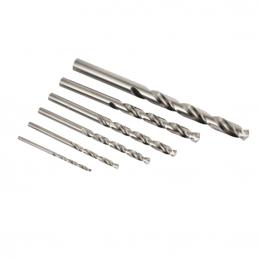 KENDO 11602933 ดอกสว่านเจาะเหล็กสีเงิน ขนาด 2-3-4-5-6-8 mm. 6 ตัวชุด