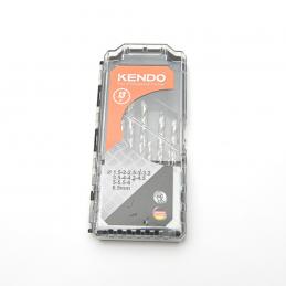 KENDO 11603133 ดอกสว่านเจาะเหล็กสีเงิน ขนาด 1.5-6.5 mm 13 ตัวชุด