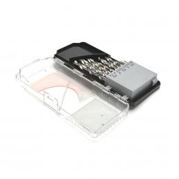 KENDO 11603133 ดอกสว่านเจาะเหล็กสีเงิน ขนาด 1.5-6.5 mm 13 ตัวชุด