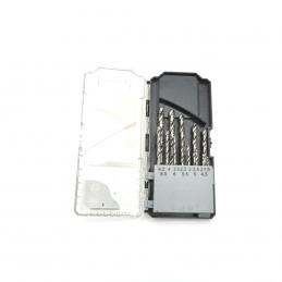 KENDO 11603133 ดอกสว่านเจาะเหล็กสีเงิน ขนาด 1.5-6.5 mm 13 ตัวชุด