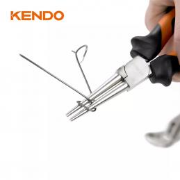 KENDO 10601 คีมปากแหลมหางหนู (หุ้มยาง) 160mm/6นิ้ว