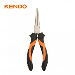 KENDO 10601 คีมปากแหลมหางหนู (หุ้มยาง) 160mm/6นิ้ว