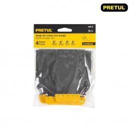 PRETUL 24200 ชุดใบมีดโป๊วสี (4ชิ้น/ชุด) #CUÑ-4P