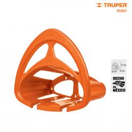 TRUPER-10387-ที่แขวนสายยางพลาสติก-สีส้ม-พร้อมช่องเก็บหัวฉีด-Ø1-2นิ้ว-GAN-MA