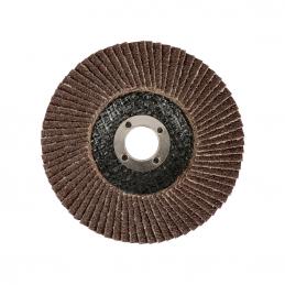 KENDO 75904041 T27 จานทรายซ้อนหลังแข็ง Φ100×16mm #40 (ราคาต่อแผ่น ขายครั้งละ 10 แผ่น)