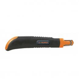 TRUPER 16971 มีดคัตเตอร์อเนกประสงค์ 5 นิ้ว ด้ามยาง (CUT-5X) (ราคาต่ออัน ,ในกล่องบรรจุ 6 อัน)