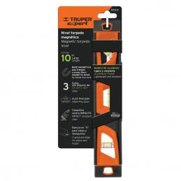 TRUPER 17054 ระดับน้ำทอร์ปีโดอะลูมีเนียม มีแม่เหล็ก 9 นิ้ว (NTX-9) (ราคาต่ออัน ,ในกล่องบรรจุ 6 อัน)