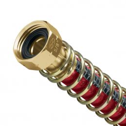 TRUPER 10378 ข้อต่อ+ สปริง ขนาด Inlet: 3/4นิ้ว (M-FLEX) (ราคาต่ออัน ,ในกล่องบรรจุ 6 อัน)