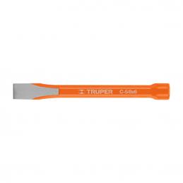SKI - สกี จำหน่ายสินค้าหลากหลาย และคุณภาพดี | TRUPER 12127 เหล็กสกัด ขนาด 5/8 นิ้ว ยาว 6 นิ้ว (C-5/8X6) (ราคาต่ออัน ,ในกล่องบรรจุ 6 อัน)