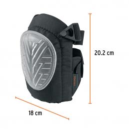 TRUPER 12952 แผ่นรัดรองเข่าพีวีซี (ROD-X) (กล่อง 2 ชิ้น)