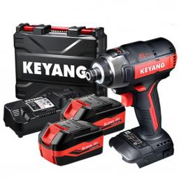 SKI - สกี จำหน่ายสินค้าหลากหลาย และคุณภาพดี | KEYANG ID18BLA ไขควงกระแทกไร้สาย 18V. 210NM, แบตเตอรี่ 5.0Ah 2 ก้อน แท่นชาร์ต 1 อัน