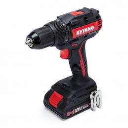 KEYANG DD18BL-W สว่านไขควงไร้สาย 18V. 55NM, หัวจับ 13mm. แบตเตอรี่ 2.0Ah 2 ก้อน แท่นชาร์ต 1 อัน