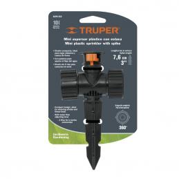 TRUPER 12297 สปริงเกอร์พ่นน้ำ 360 องศา พร้อมขาปัก (ASMI-360)