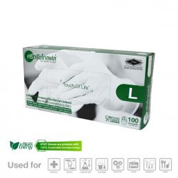 SKI - สกี จำหน่ายสินค้าหลากหลาย และคุณภาพดี | SRITRANG GLOVE POWDER FREE LF กล่องสีเขียว - ไม่มีแป้ง #L-DLCFSLT (ลัง 20กล่อง, 1 กล่องมี 100ชิ้น)
