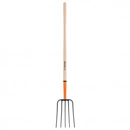 SKI - สกี จำหน่ายสินค้าหลากหลาย และคุณภาพดี | TRUPER 11006 ส้อมเหล็ก 5 ซี่ ด้ามยาว 50 นิ้ว (BPJ-5)