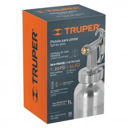 TRUPER 14037 กาพ่นสี กาล่าง แรงดันลม 20 PSI ความจุถ้วย 1 ลิตร (PIPI-200)
