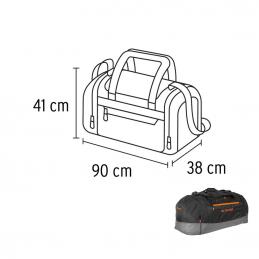TRUPER 61095 กระเป๋าเดินทางแบบสปอร์ต 55cm. (กันน้ำได้) [BAG-55]