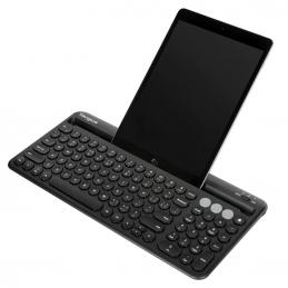 TARGUS-TGS-AKB867-คีย์บอร์ดไร้สาย-KB867-Multi-device-Bluetooth-Keyboard-with-Tablet-Phone-Cradle
