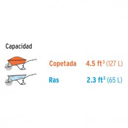TRUPER 11894 ถาดอะไหล่สำหรับรถเข็นปูน CAT-45 [CO-45]