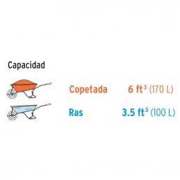 TRUPER 11900 ถาดอะไหล่สำหรับรถเข็นปูน CAT-60 [CO-60]