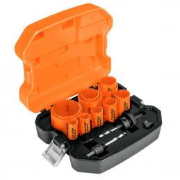 SKI - สกี จำหน่ายสินค้าหลากหลาย และคุณภาพดี | TRUPER EXPERT 15411 ชุดดอกสว่านโลหะคู่ 11 ชิ้น [KITB-11]
