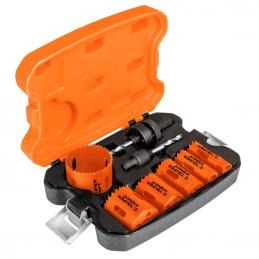 SKI - สกี จำหน่ายสินค้าหลากหลาย และคุณภาพดี | TRUPER EXPERT 15405 ชุดดอกสว่านโลหะคู่ 8 ชิ้น [KITB-6]