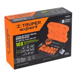 TRUPER EXPERT 15405 ชุดดอกสว่านโลหะคู่ 8 ชิ้น [KITB-6]
