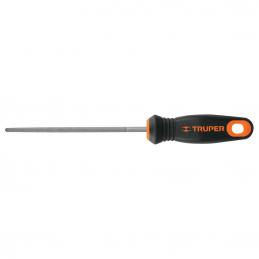 SKI - สกี จำหน่ายสินค้าหลากหลาย และคุณภาพดี | TRUPER 11247 ตะไบกลม ละเอียด 6นิ้ว พร้อมด้าม [LRM-6T]